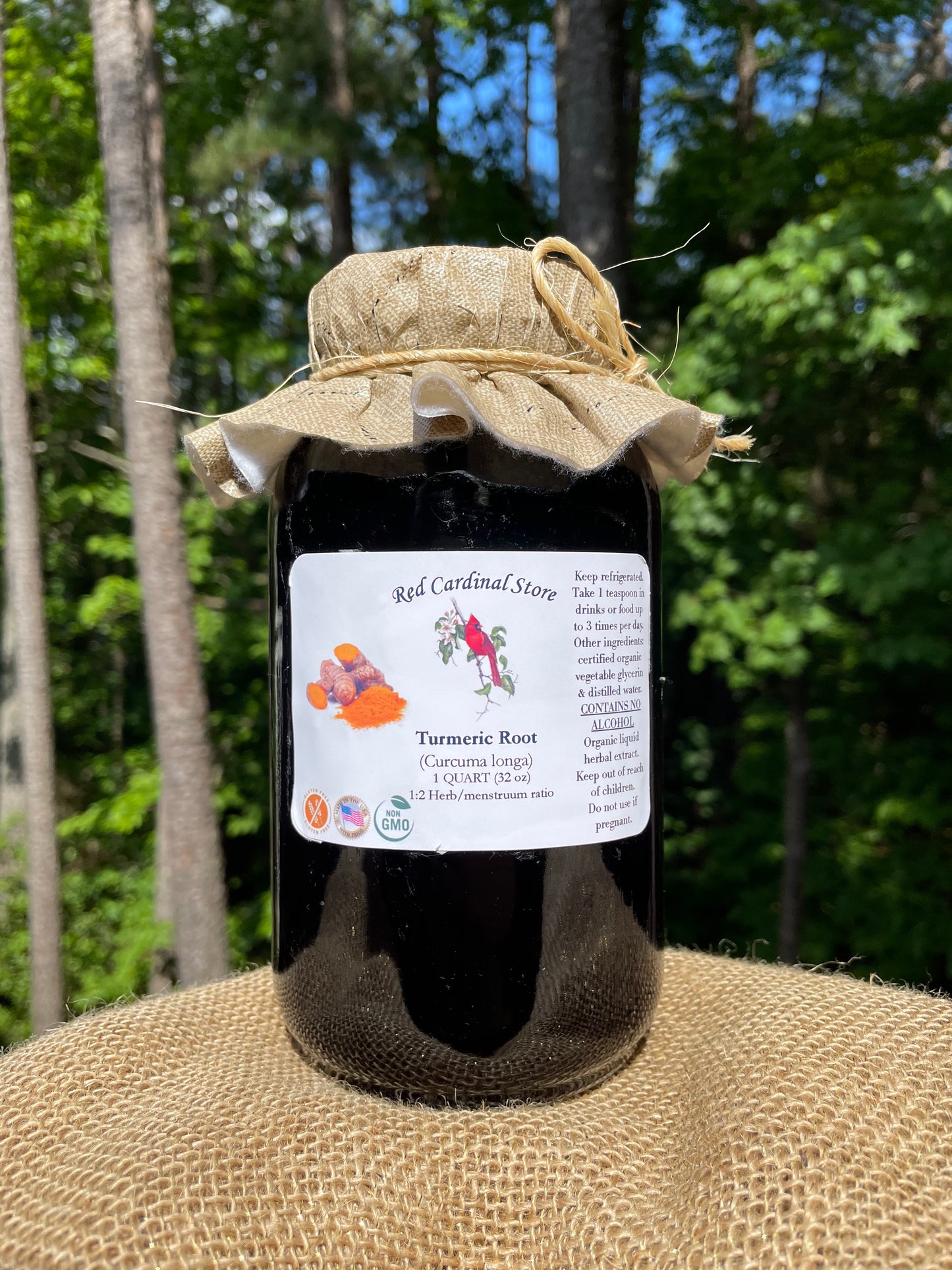 Turmeric Tincture Herb Extract Double Extraction