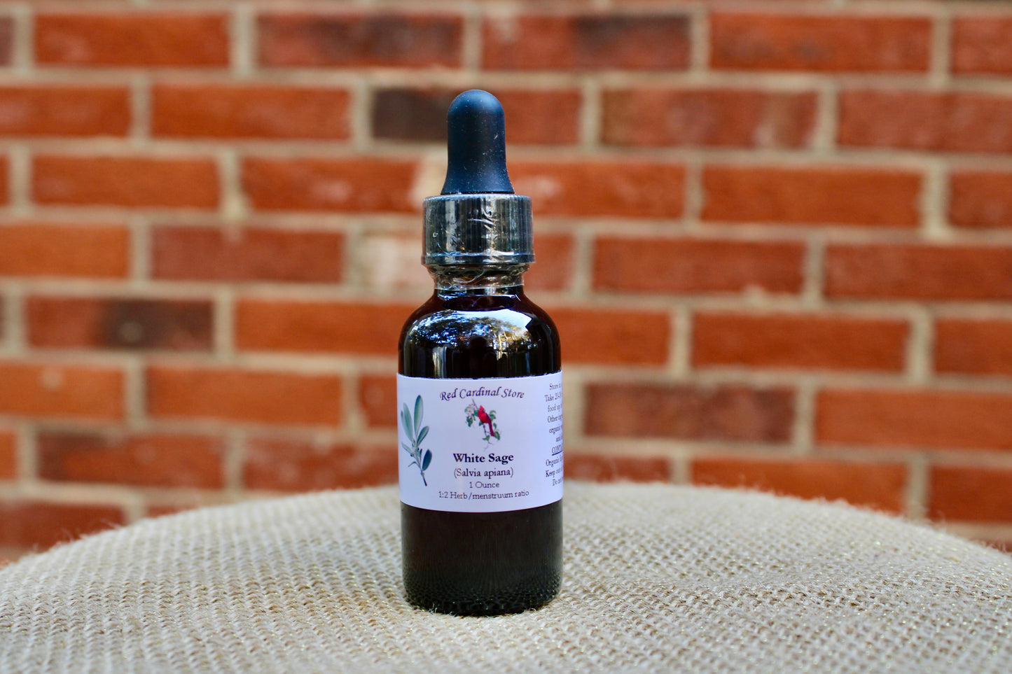White Sage (Salvia Apiana) Tincture Herb Extract Double Extraction