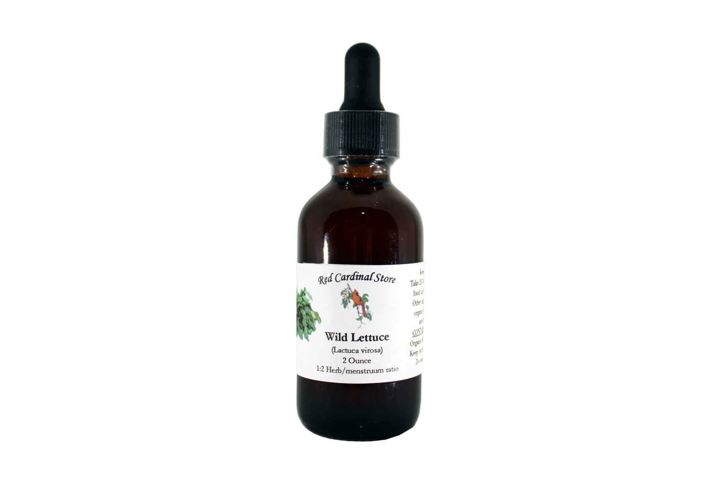 Wild Lettuce Tincture Herb Extract Double Extraction