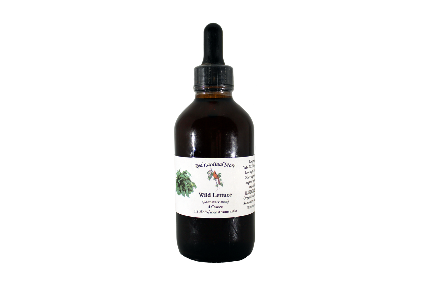 Wild Lettuce Tincture Herb Extract Double Extraction