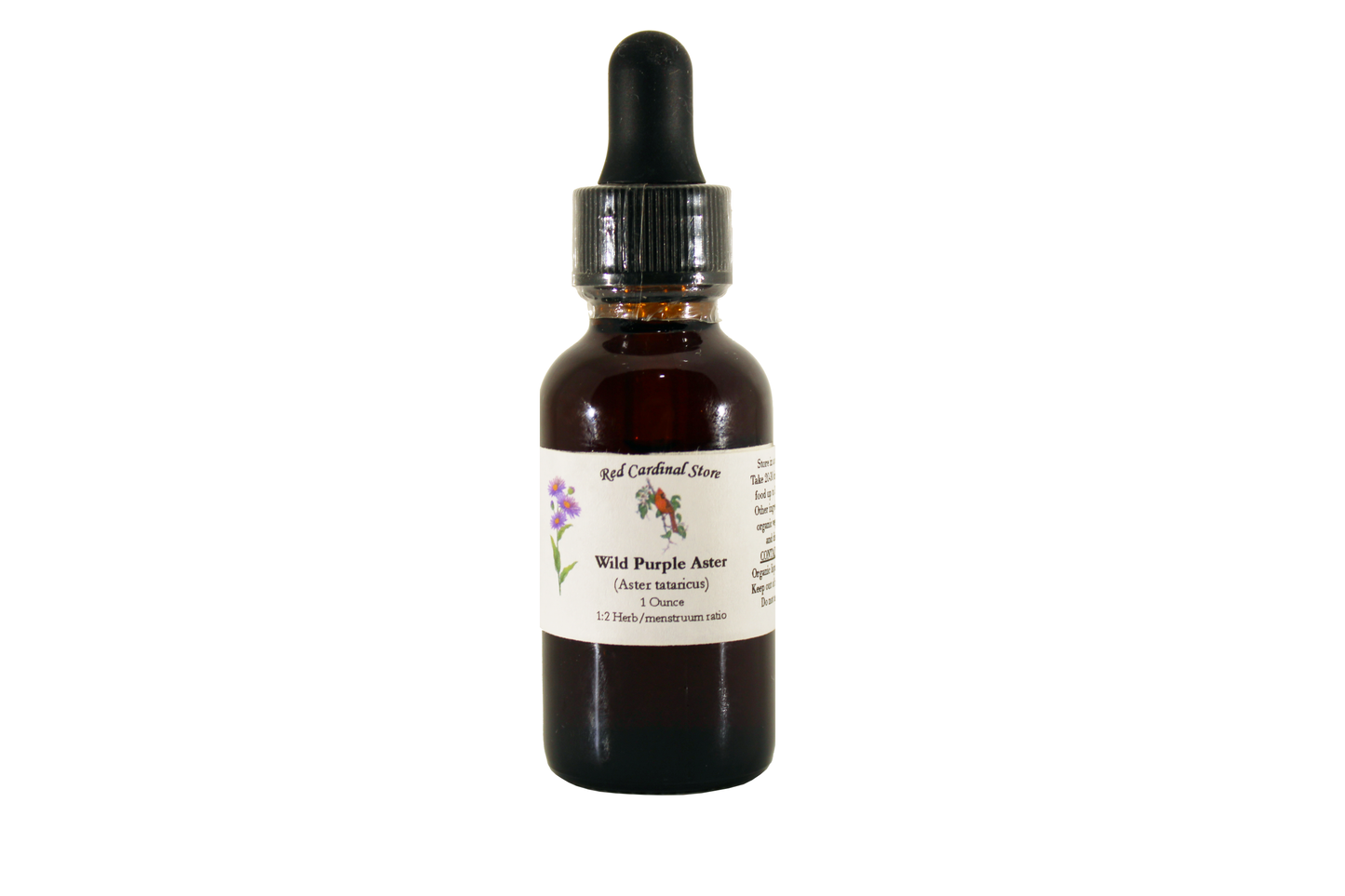 Wild Purple Aster Tincture Herb Extract Double Extraction