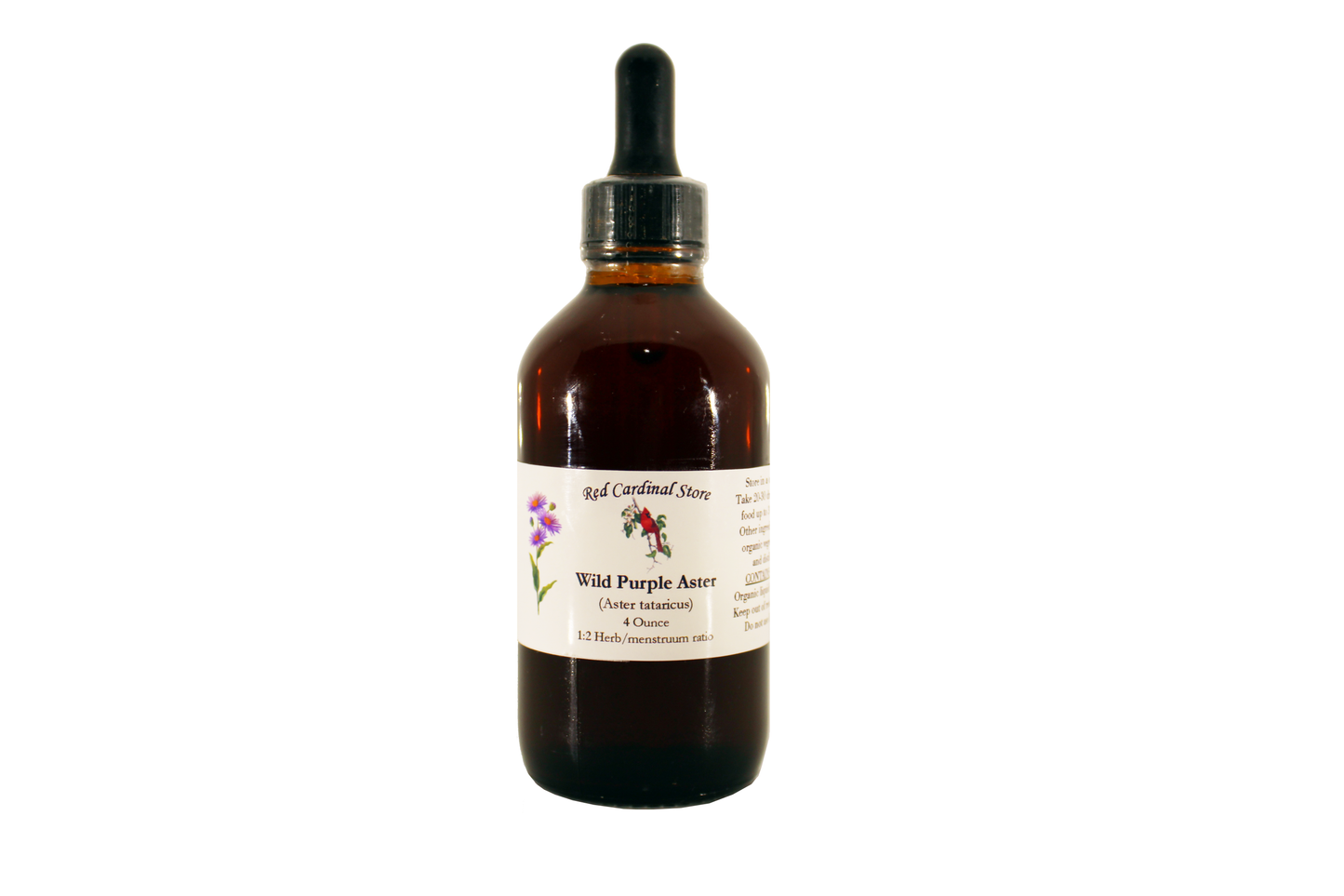Wild Purple Aster Tincture Herb Extract Double Extraction