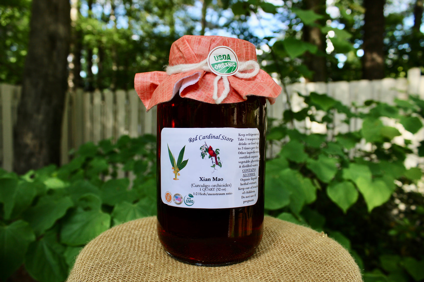 Xian Mao (Curculigo Root, Curculigo Orchioides) Tincture Herb Extract Double Extraction