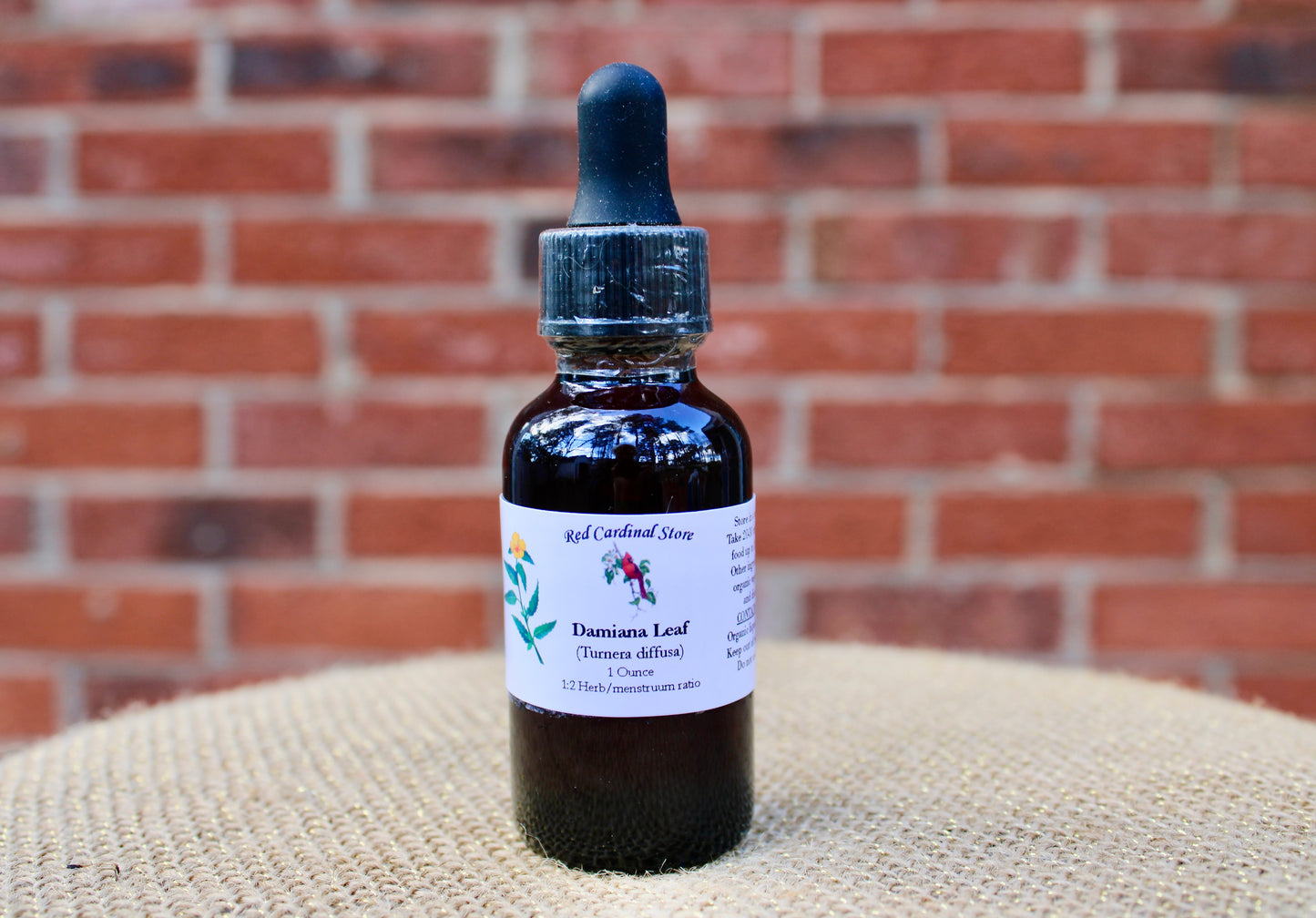 Damiana Leaf Tincture Herb Extract Double Extraction