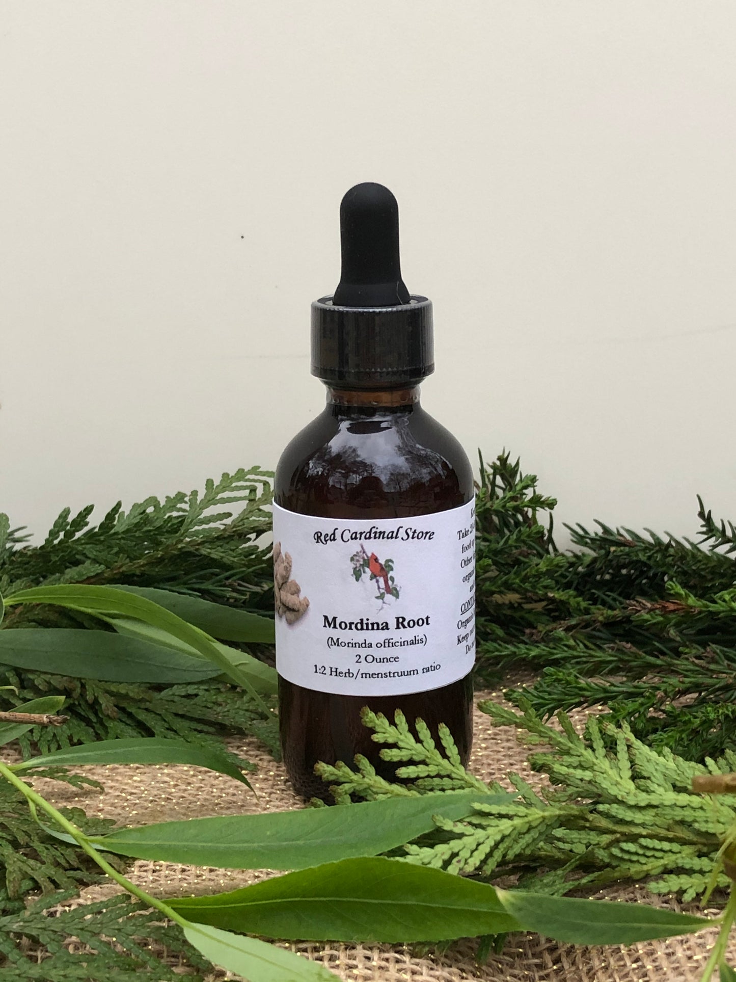 Morinda Root (Indian Mulberry, Ba Ji Tian) Tincture Herb Extract Double Extraction