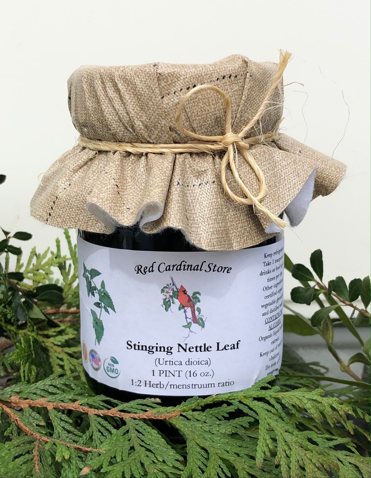 Stinging Nettle Leaf Tincture Herb Extract Double Extraction