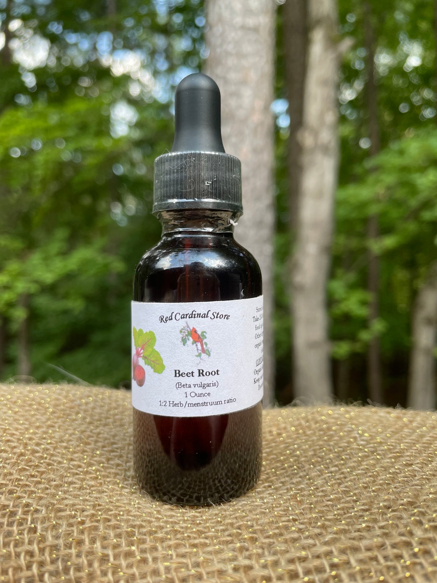 甜菜根(Beta Vulgaris)酊药草提取物双重提取
