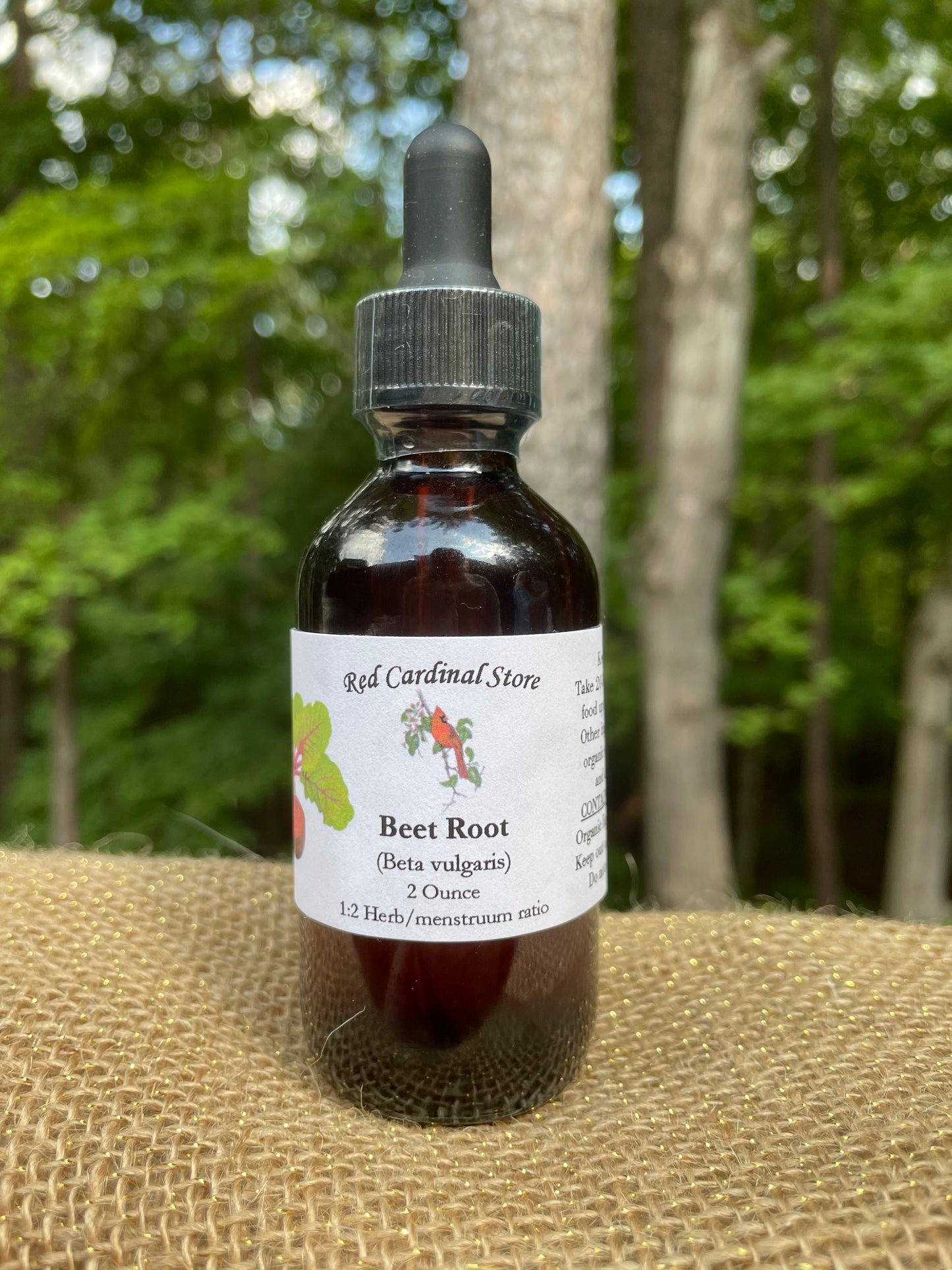 甜菜根(Beta Vulgaris)酊药草提取物双重提取