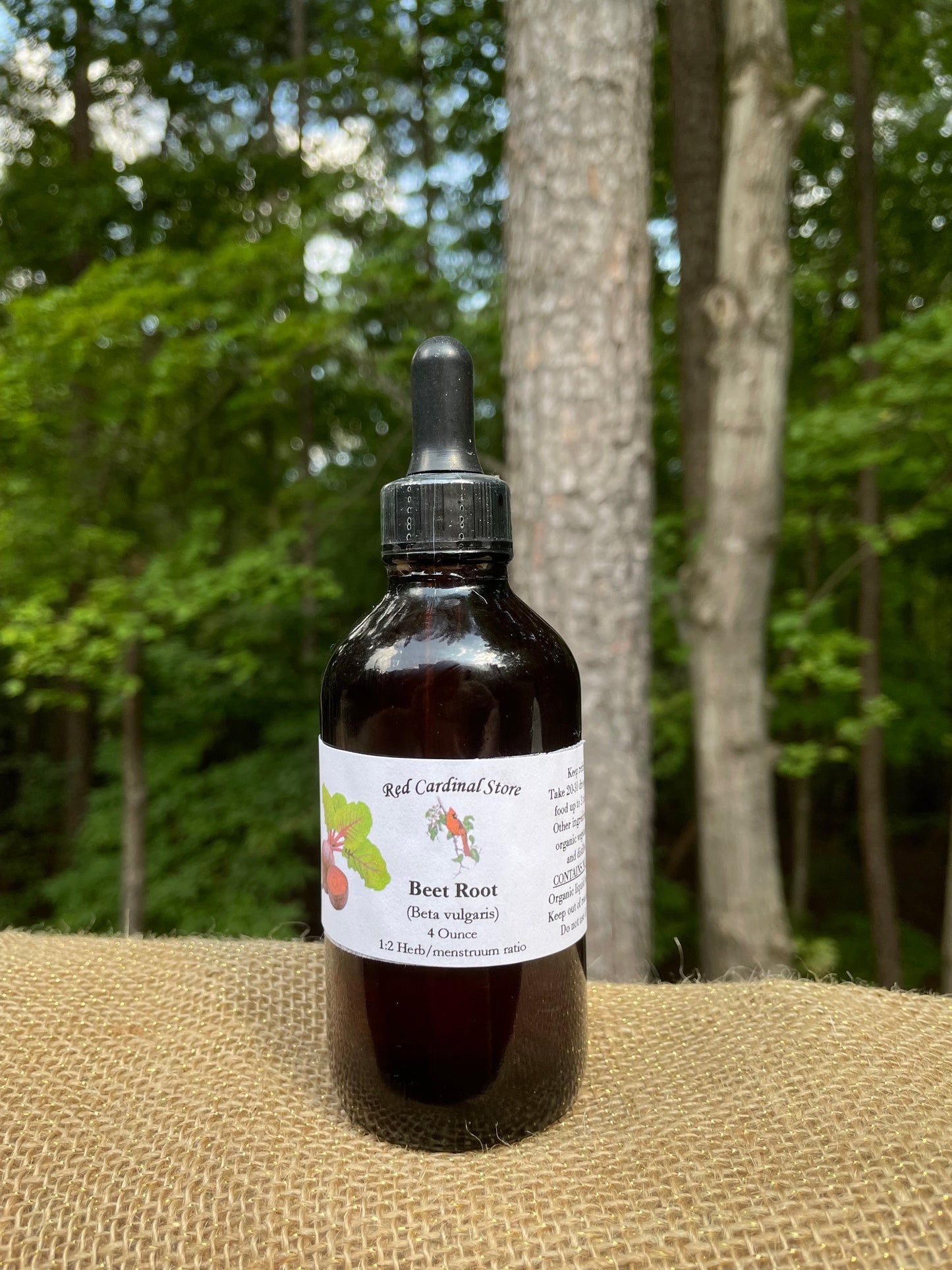 甜菜根(Beta Vulgaris)酊药草提取物双重提取