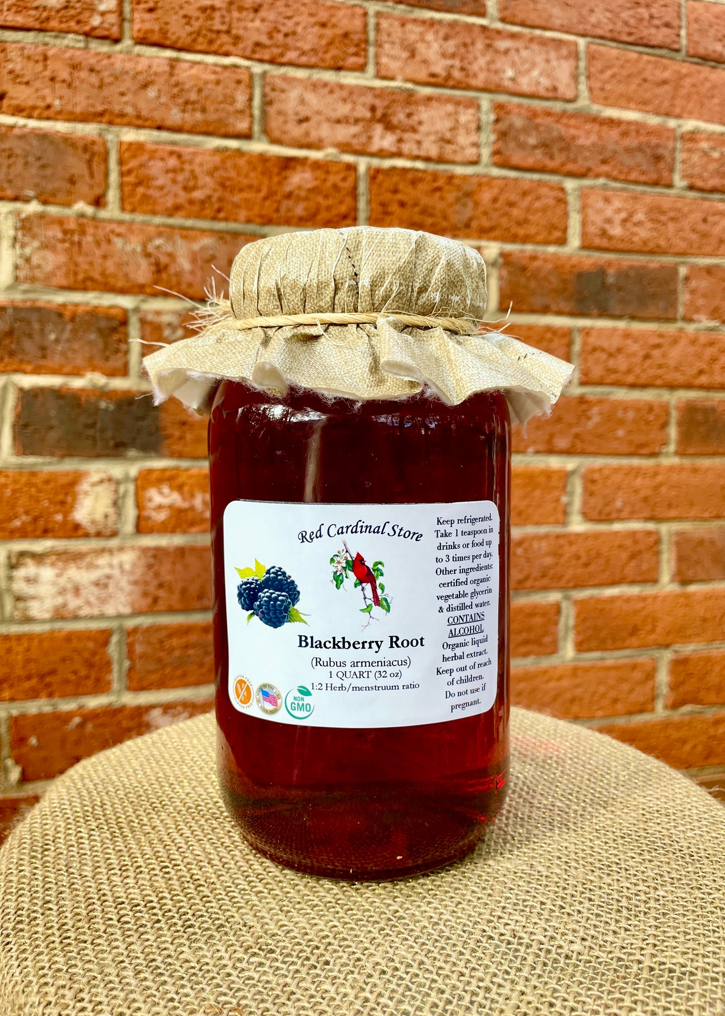 Blackberry Root Tincture Herb Extract Double Extraction