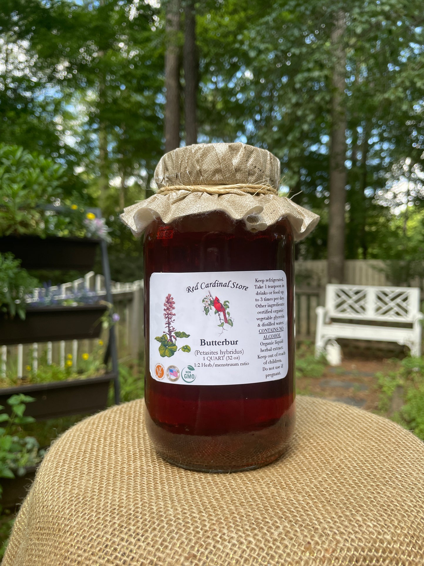 Butterbur Root Tincture Herb Extract Double Extraction