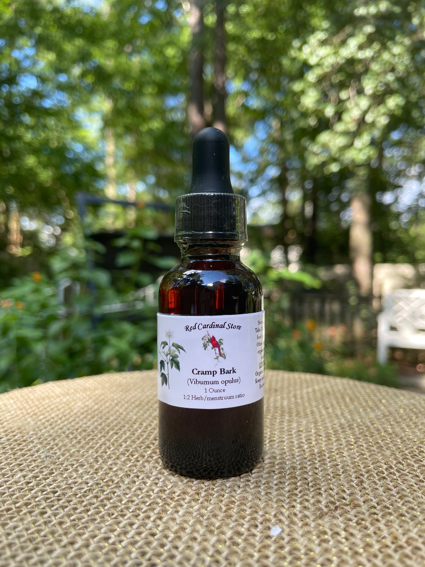 痉挛树皮(荚莲属植物)酊药草提取物双重提取
