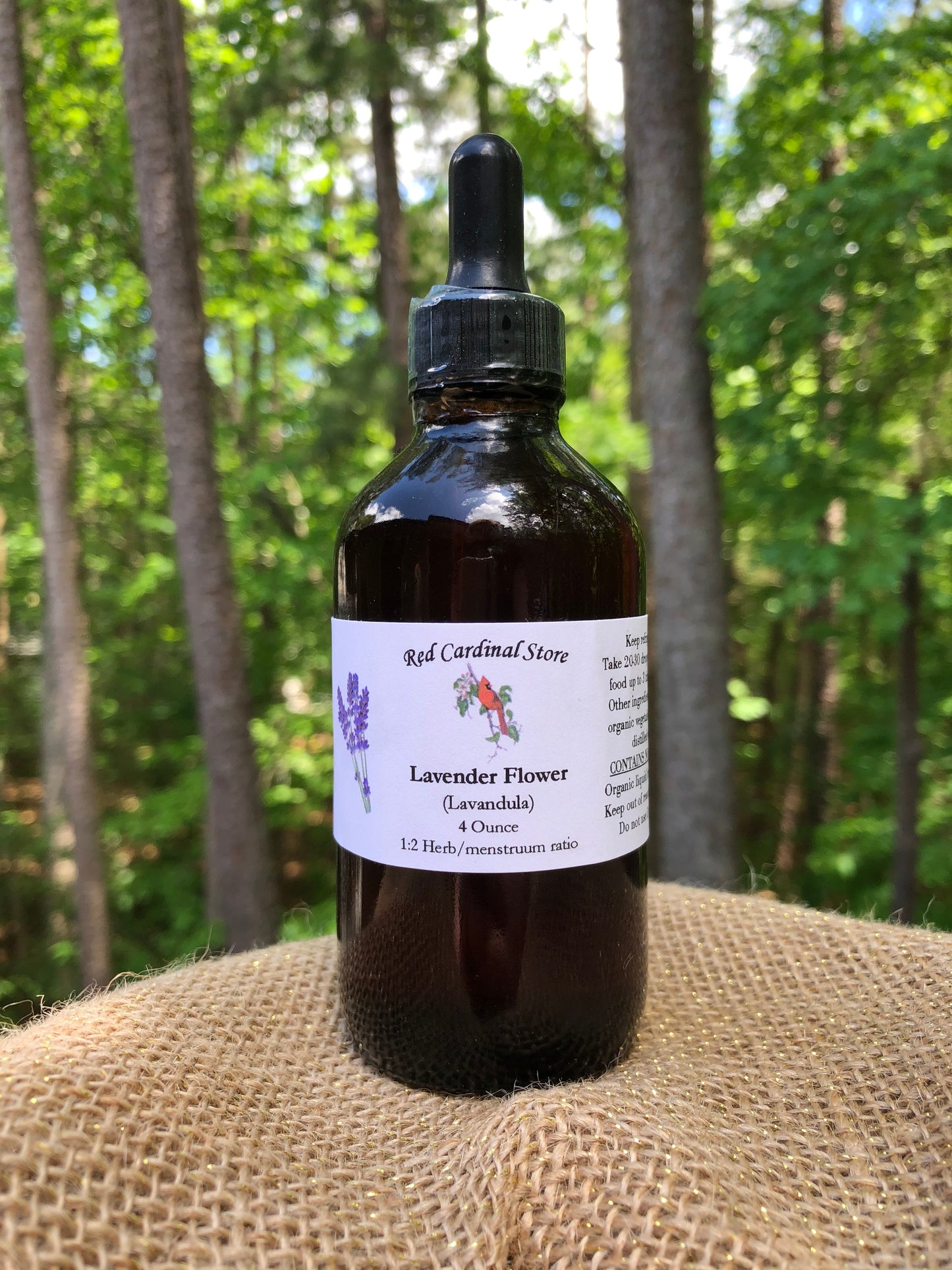 薰衣草花酊草本提取物双重提取