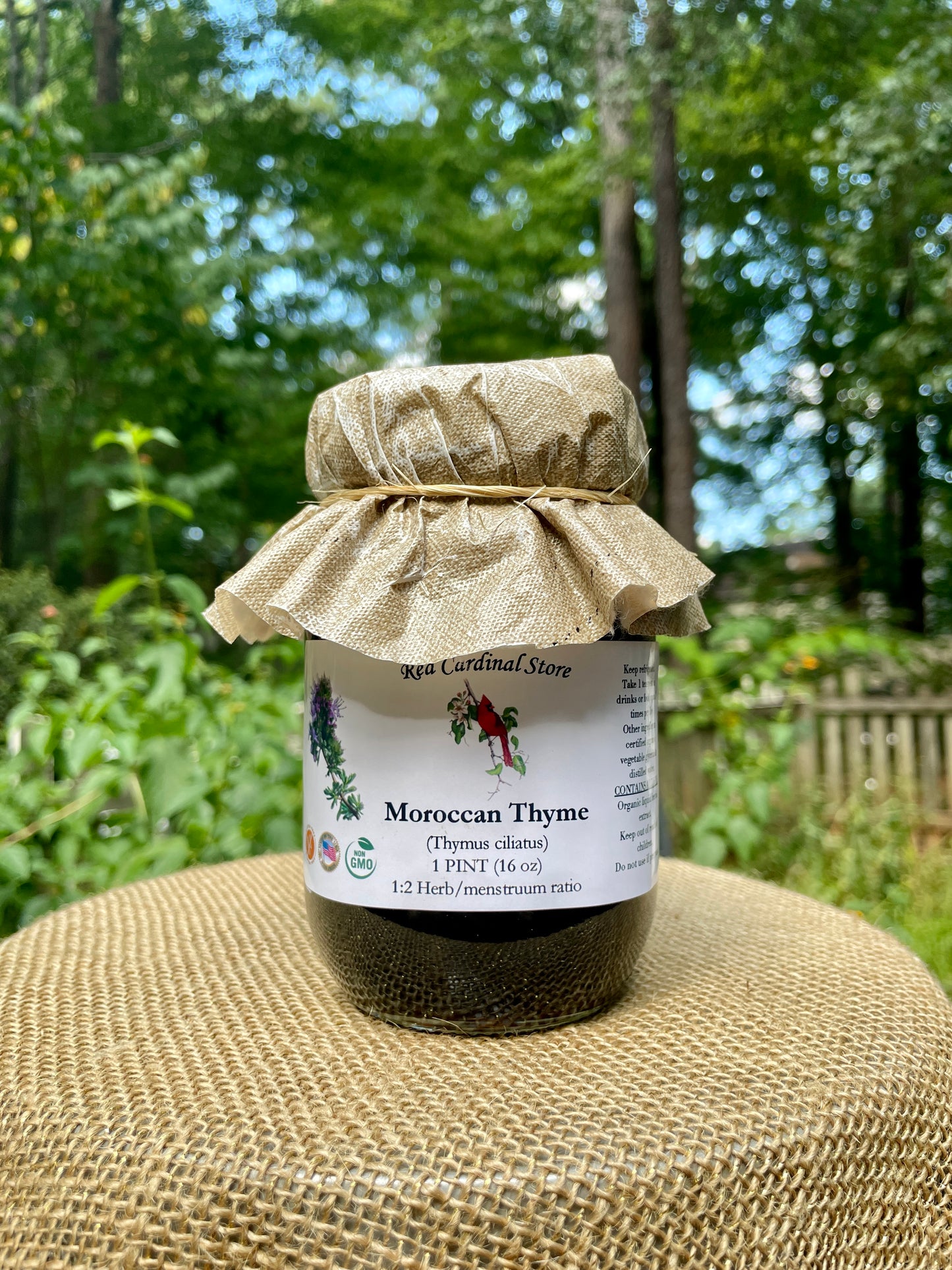 摩洛哥百里香(Thymus Ciliatus)酊药草提取物双重提取