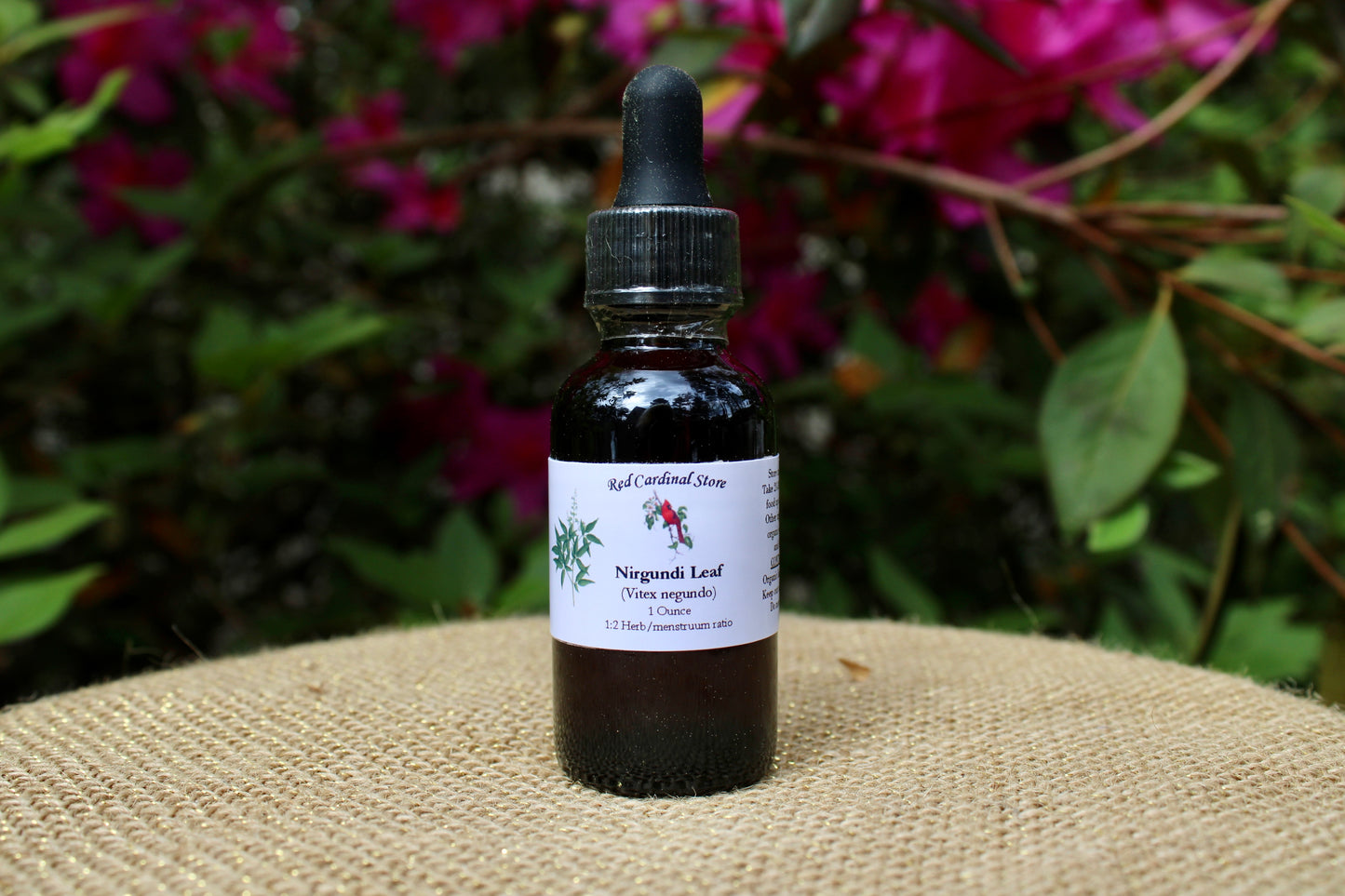 Nirgundi 叶(贞洁树、Vitex Negundo)酊药草提取物双重提取