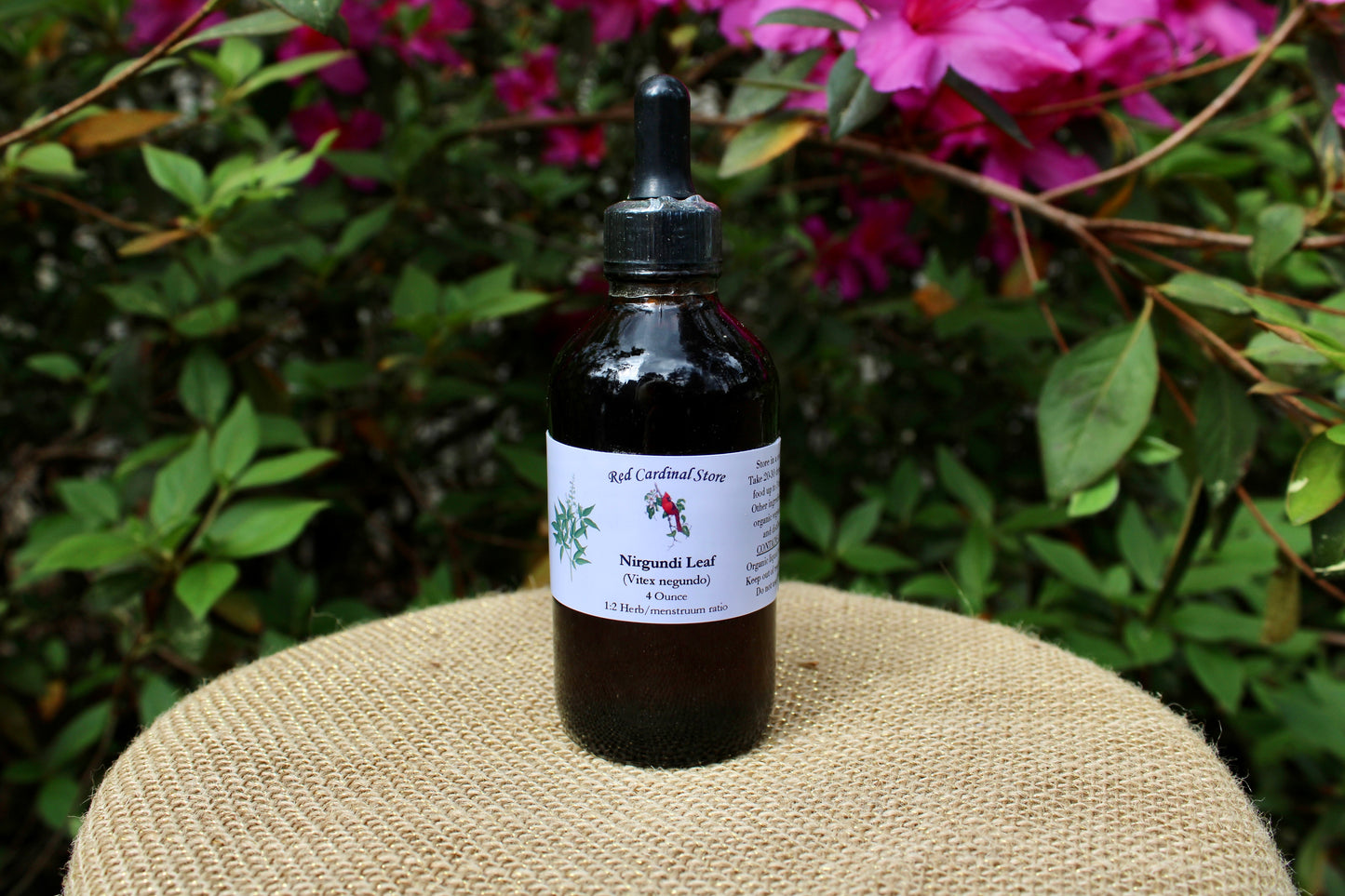 Nirgundi 叶(贞洁树、Vitex Negundo)酊药草提取物双重提取