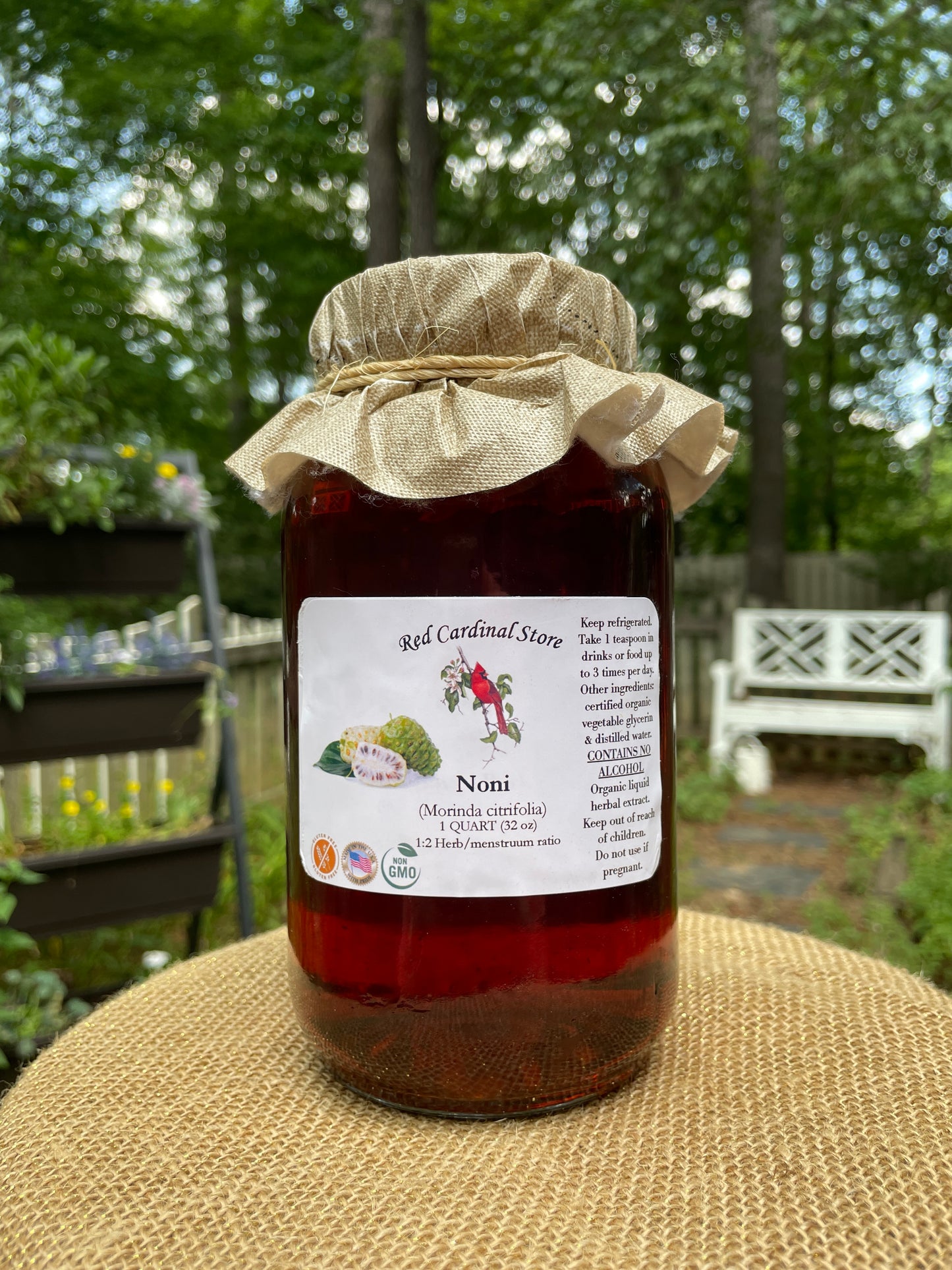 Noni (Morinda Citrifolia) Tincture Herb Extract Double Extraction