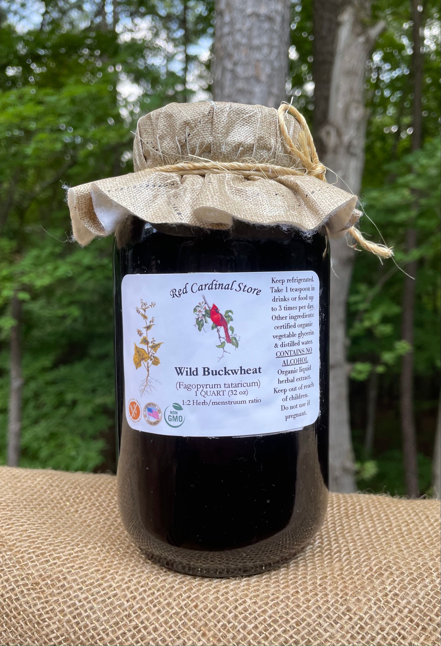 野生荞麦根(金荞麦)酊药草提取物双重提取