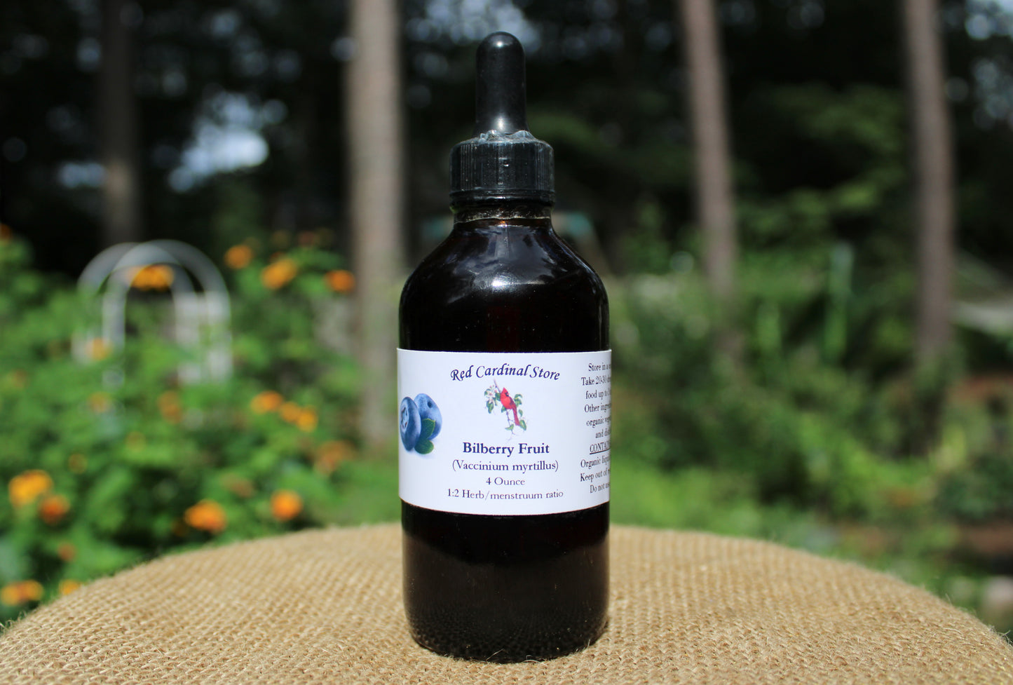 Bilberry Fruit (Vaccinium Myrtillus) Tincture Herb Extract Double Extraction