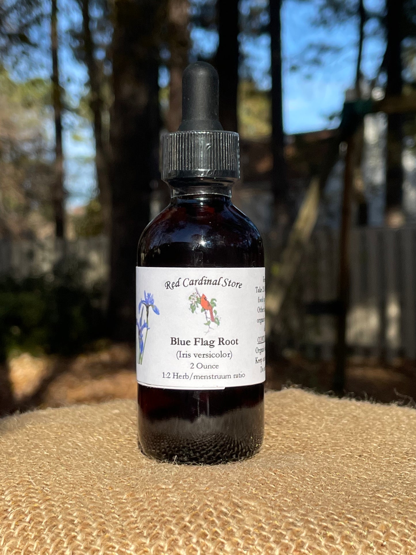 Blue Flag Root (Iris Versicolor) Tincture Herb Extract Double Extraction
