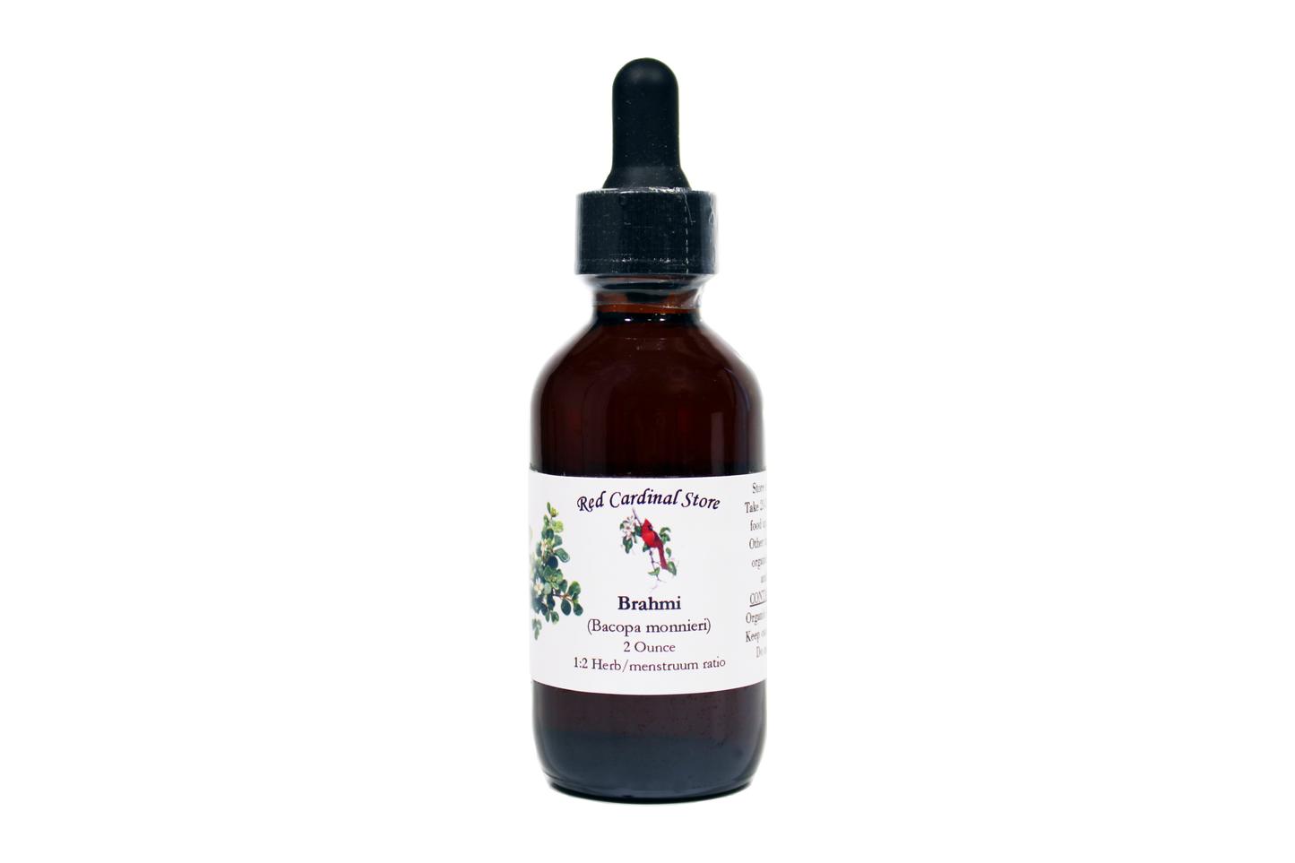 Brahmi (Bacopa Monnieri) Tincture Herb Extract Double Extraction