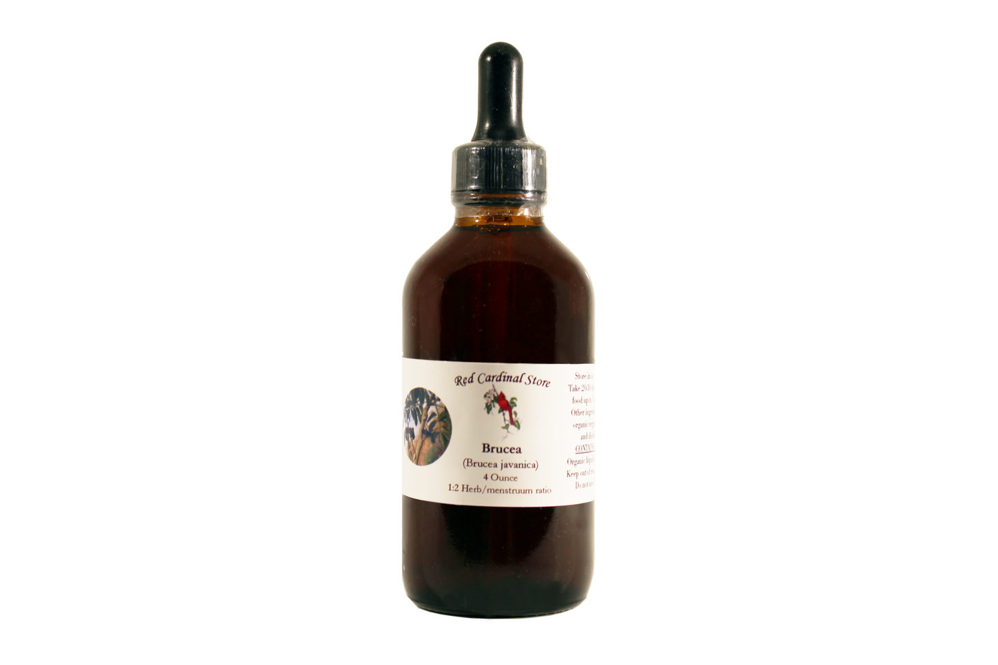 Brucea Fruit (Brucea Javanica) Tincture Herb Extract Double Extraction