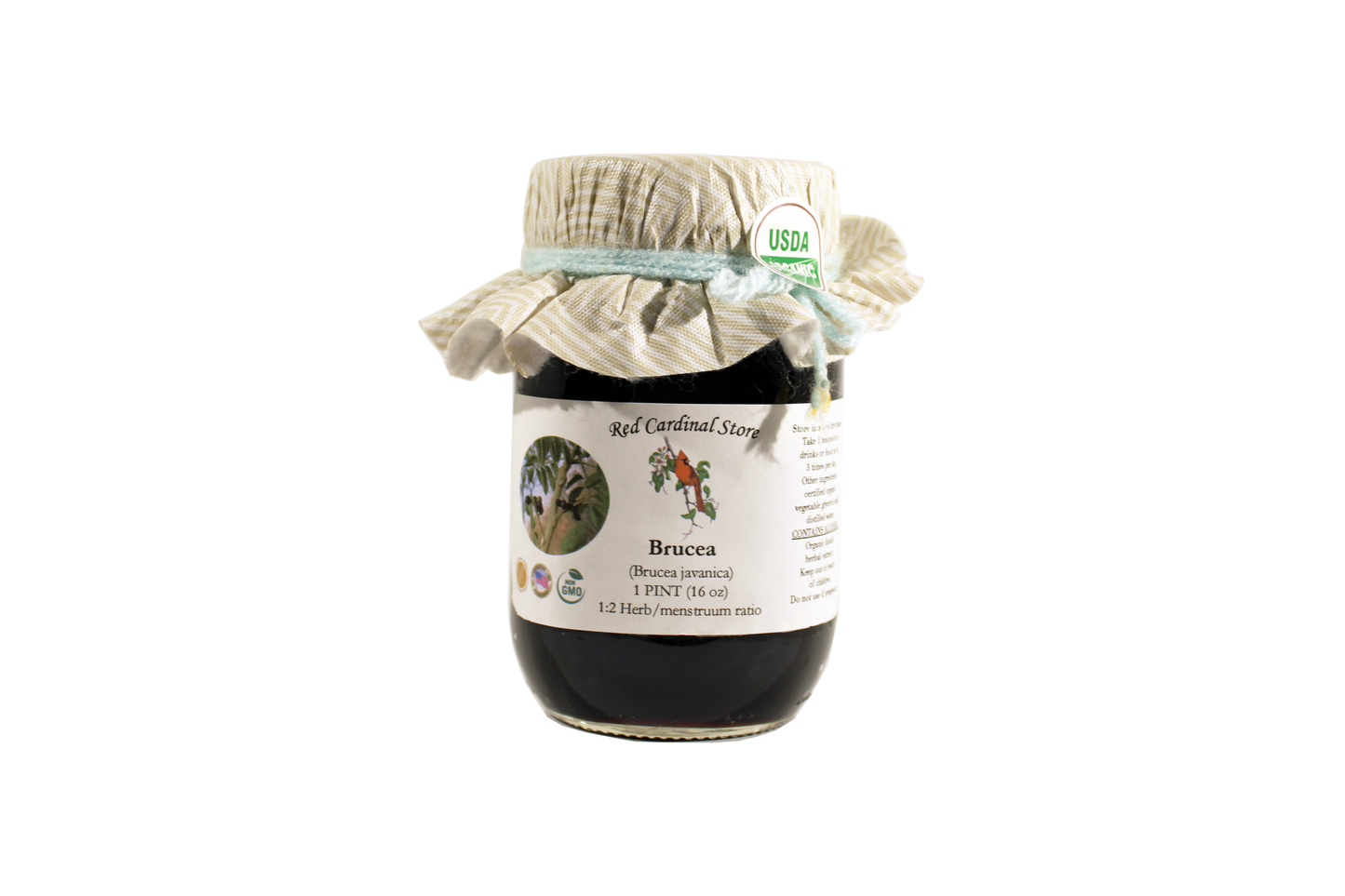 Brucea Fruit (Brucea Javanica) Tincture Herb Extract Double Extraction