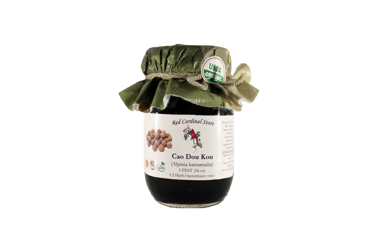 Cao Dou Kou (Alpinia Katsumadai) Seed Tincture Herb Extract Double Extraction