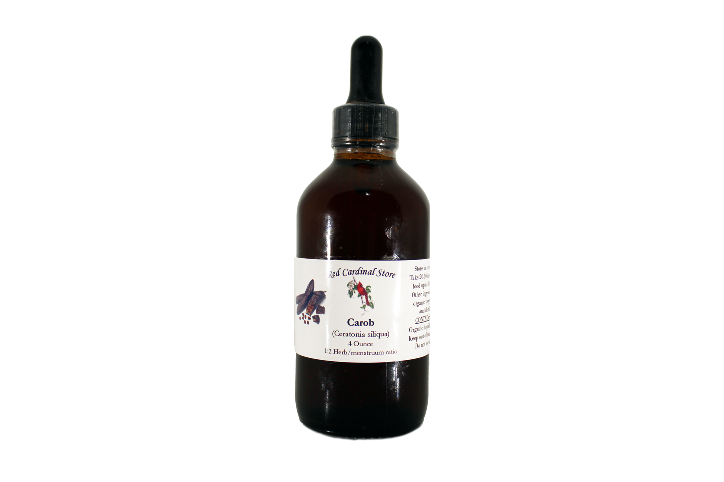 Carob (Ceratonia Siliqua) Tincture Herb Extract Double Extraction