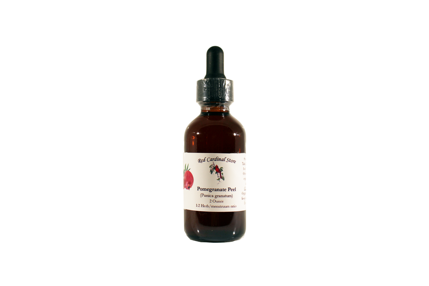Pomegranate Peel (Punica Granatum) Tincture Herb Extract Double Extraction