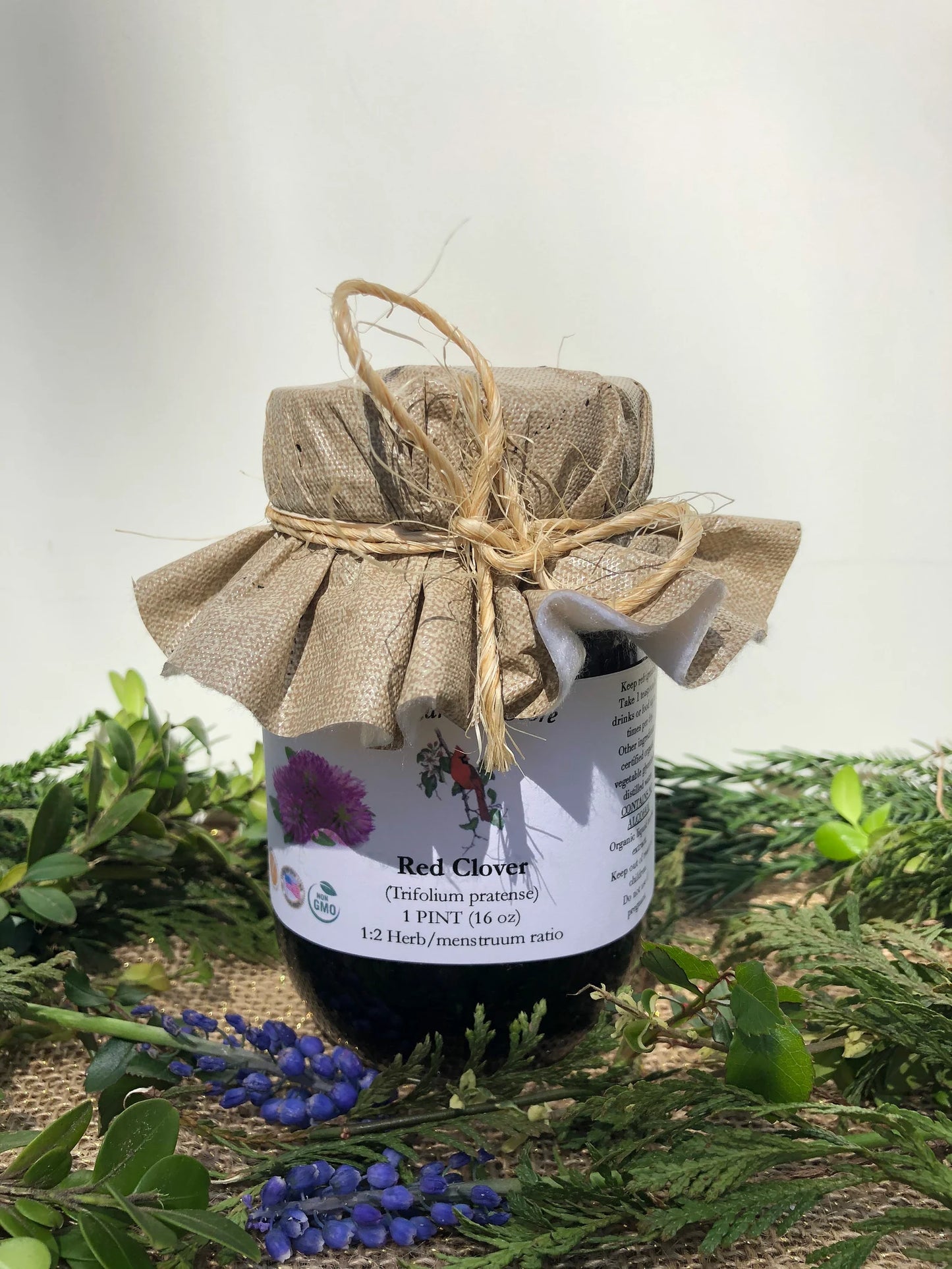 Red Clover Tincture Herb Extract Double Extraction