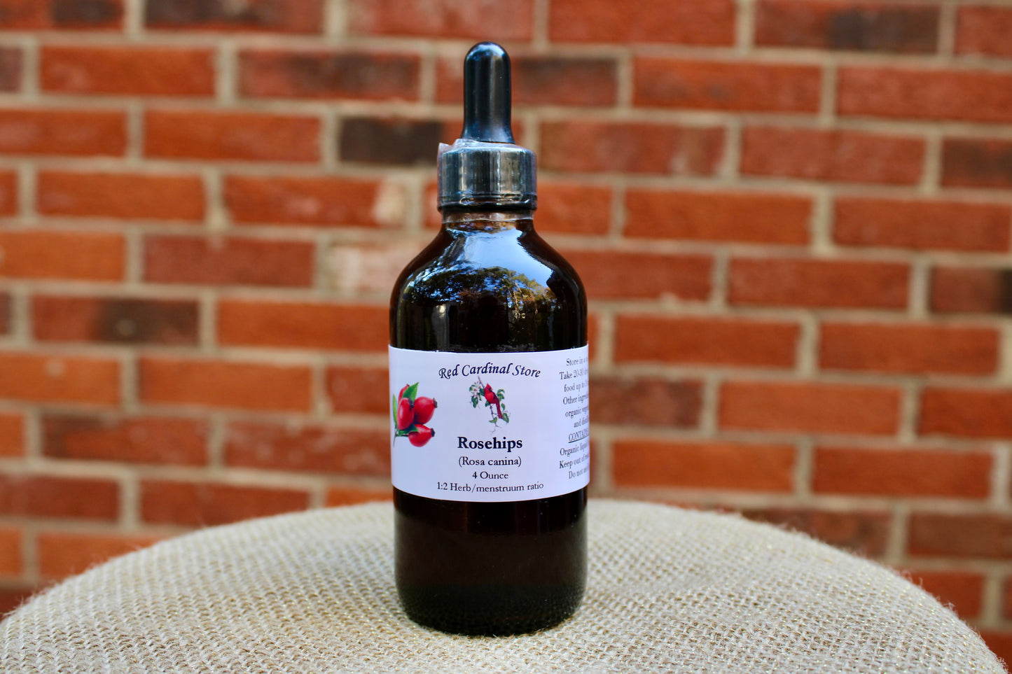 Rosehips Tincture Herb Extract Double Extraction