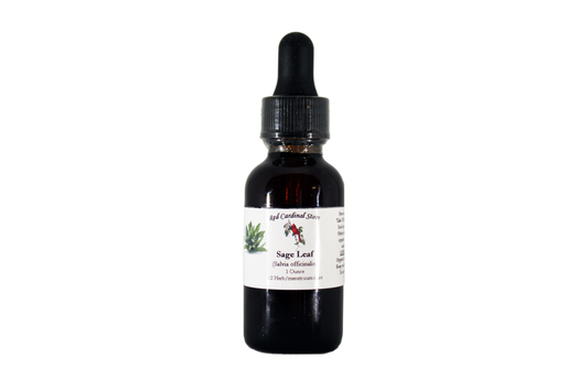 Sage Leaf Tincture Herb Extract Double Extraction