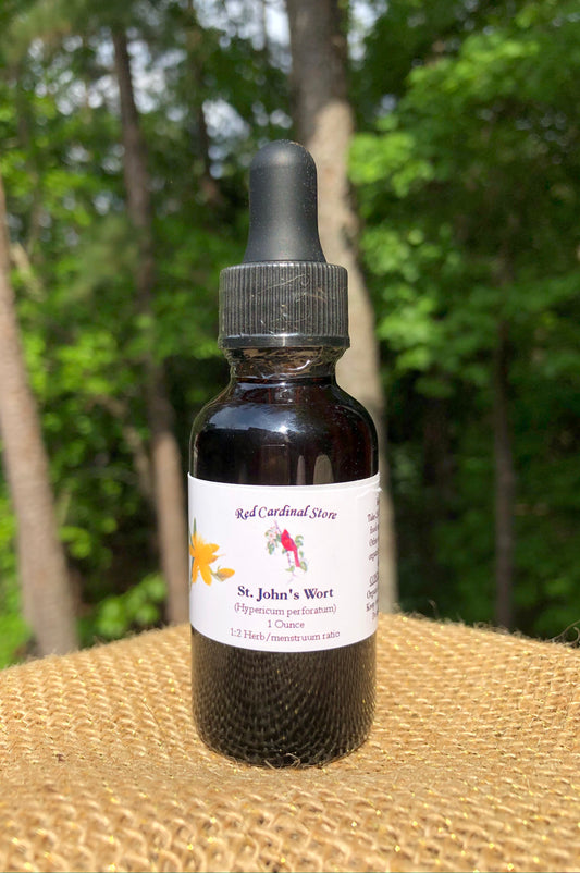 St. John Wort Tincture Herb Extract Double Extraction