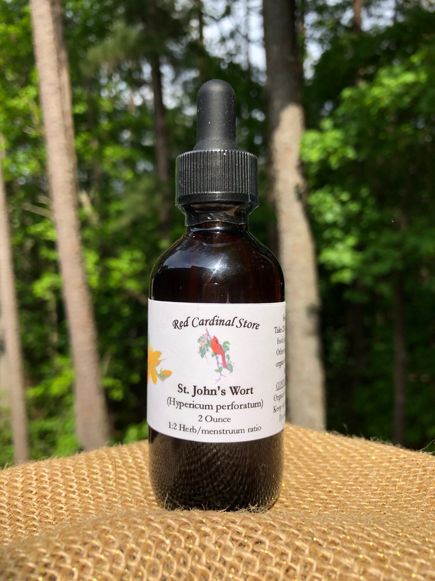 St. John Wort Tincture Herb Extract Double Extraction