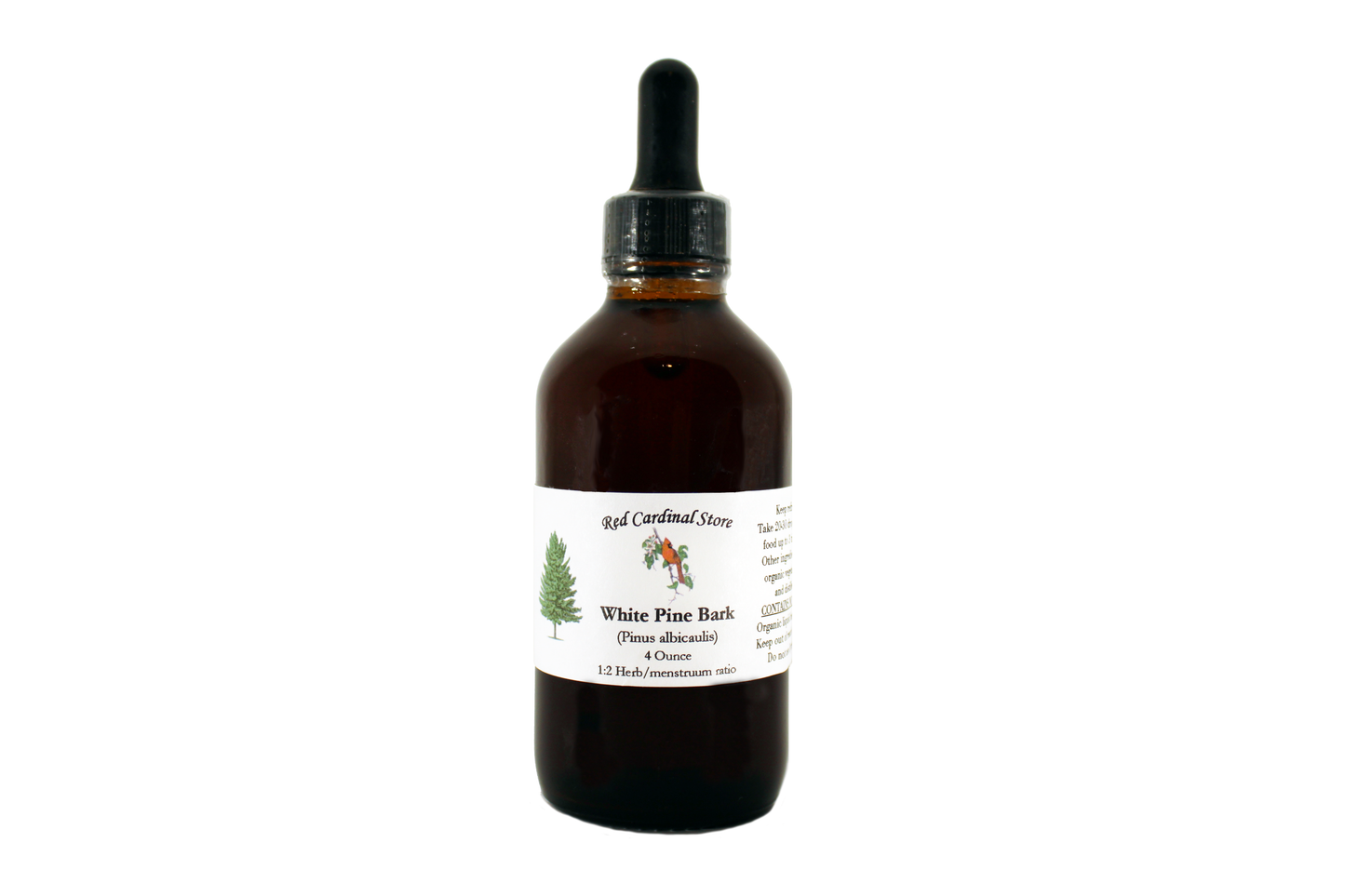 White Pine Bark Tincture Herb Extract Double Extraction