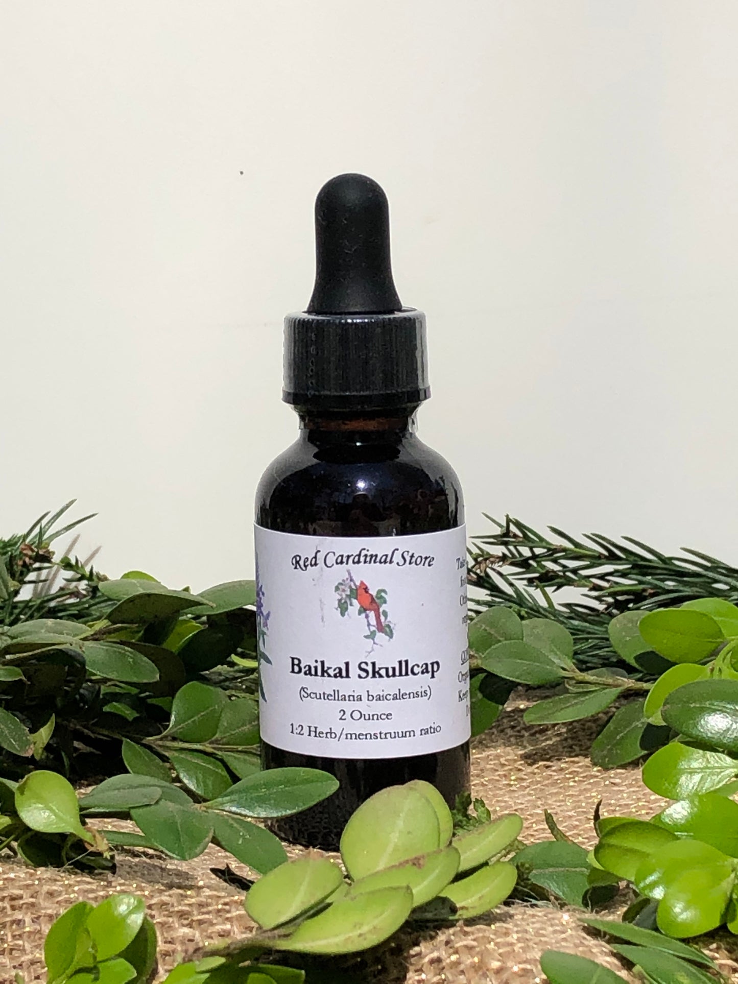 Baikal Skullcap Tincture Herb Extract Double Extraction