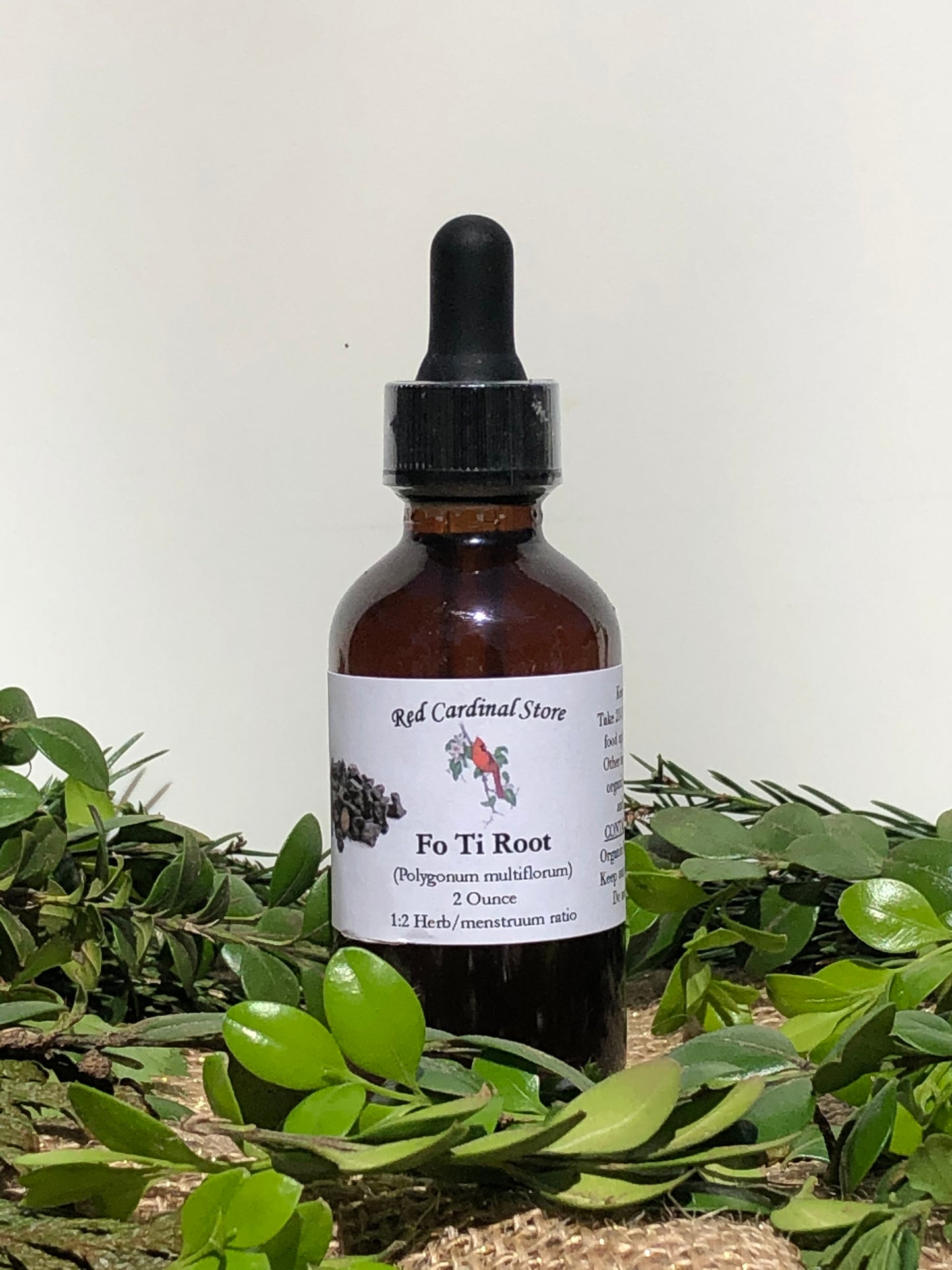 Fo Ti Root (Shou Wu, Knotweed, Fo Ti Tieng) Tincture Herb Extract Double Extraction