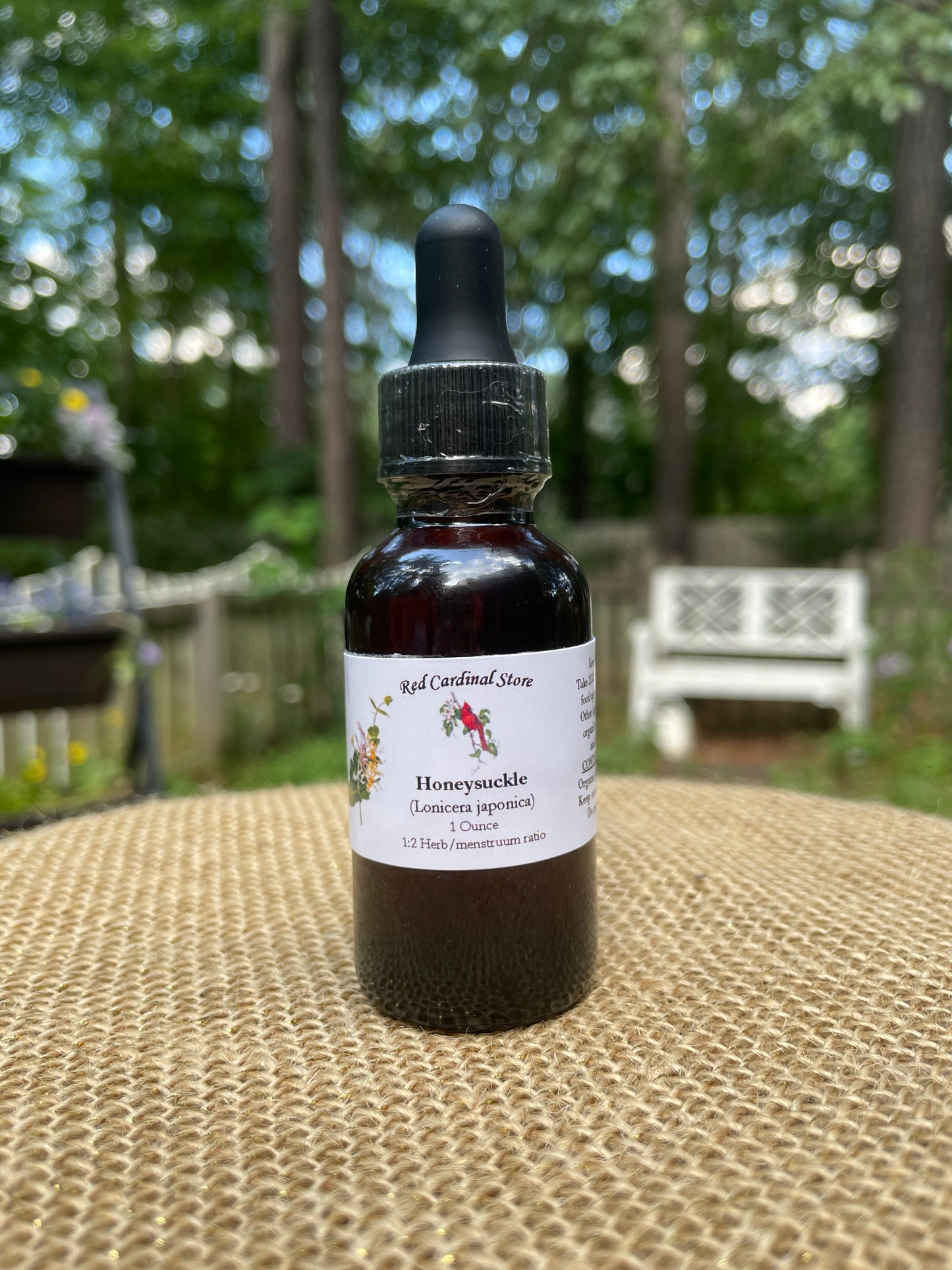 Honeysuckle (Jin Yin Hua) Tincture Herb Extract Double Extraction