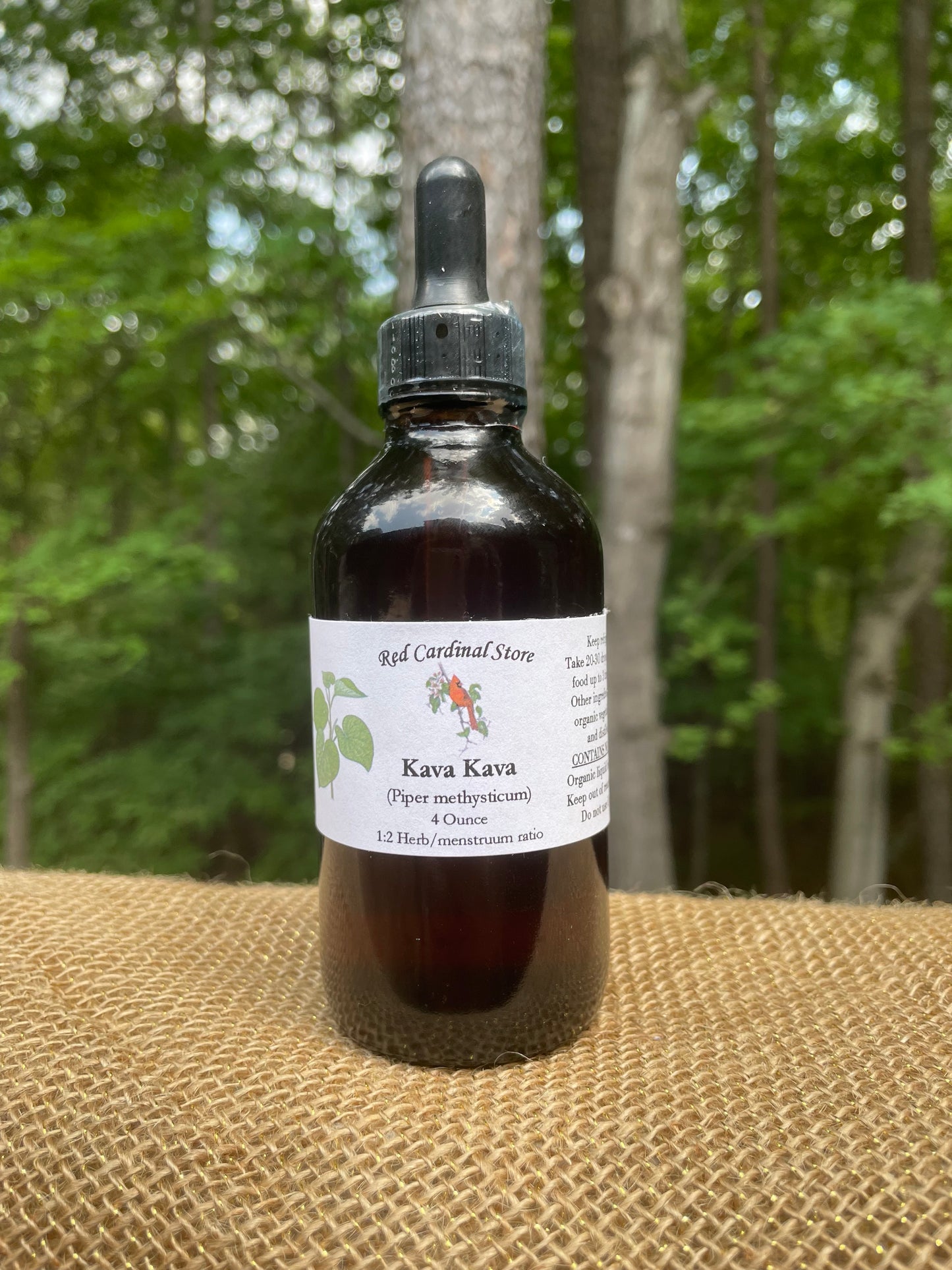 Kava Kava Tincture Herb Extract Double Extraction