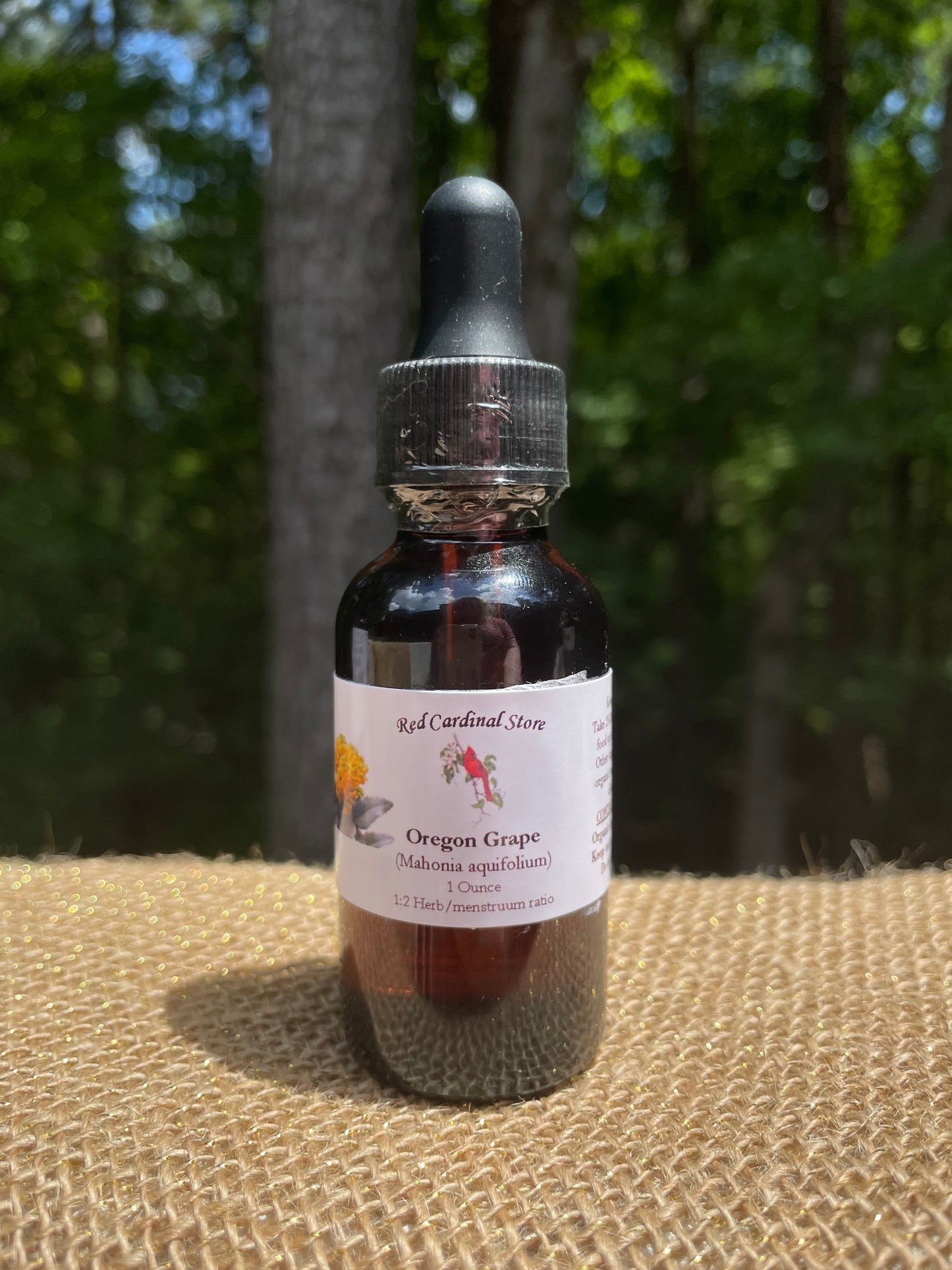 Oregon Grape Root Tincture Herb Extract Double Extraction