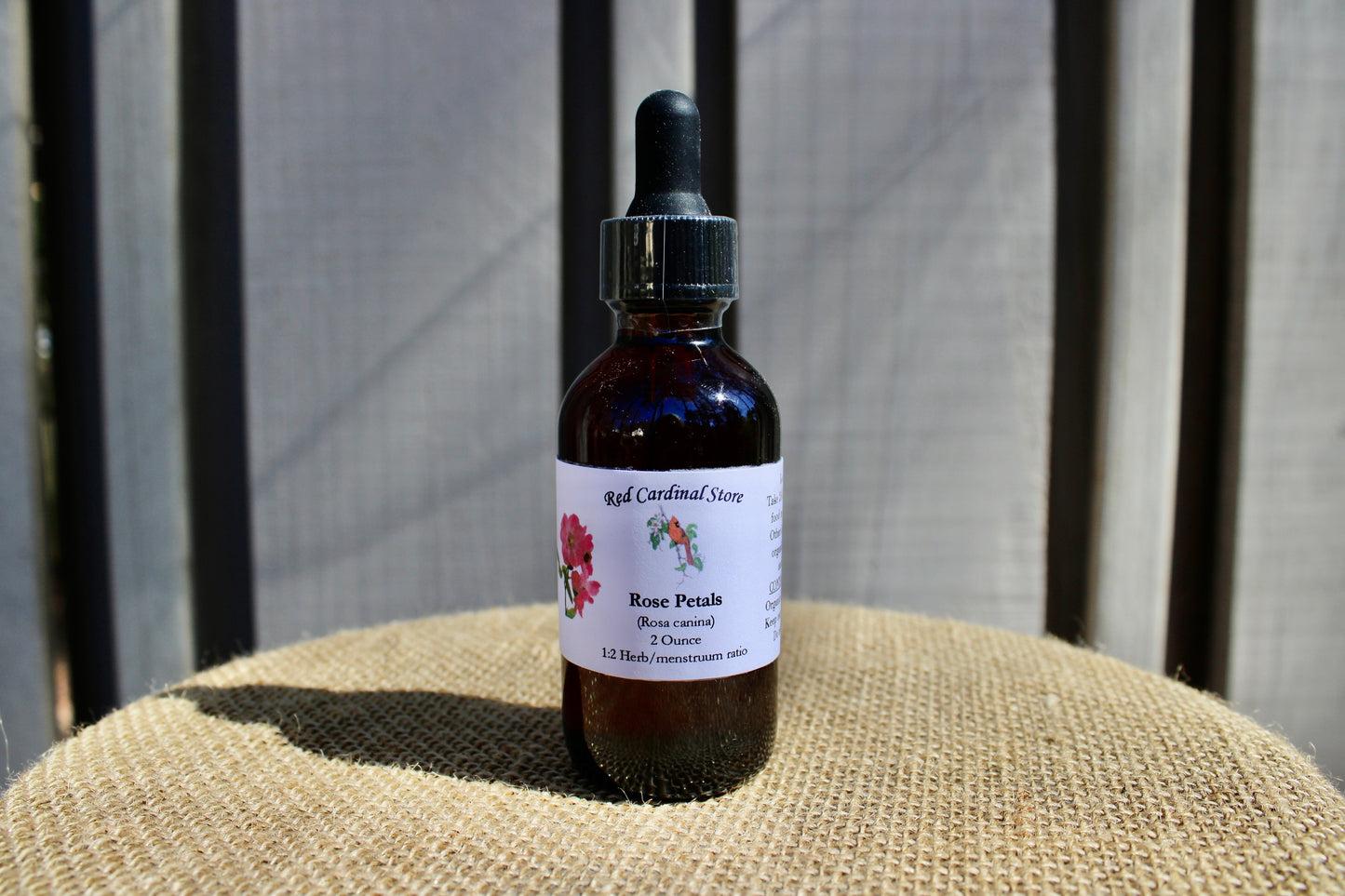 Rose Petals (Rosa Canina, Dog Rose) Tincture Herb Extract Double Extraction