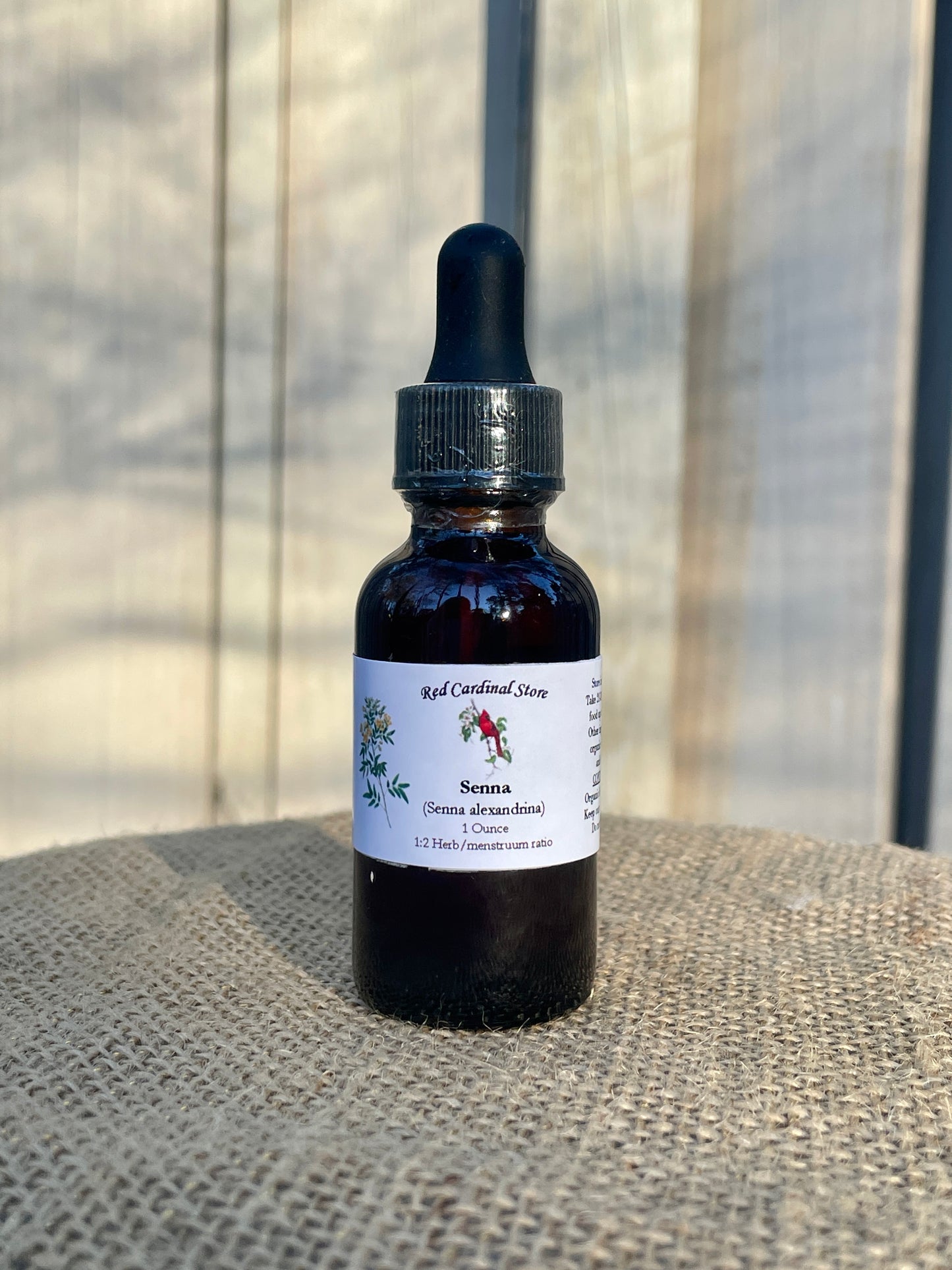 Senna Tincture Herb Extract Double Extraction