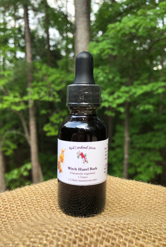 Witch Hazel Bark Tincture Herb Extract Double Extraction
